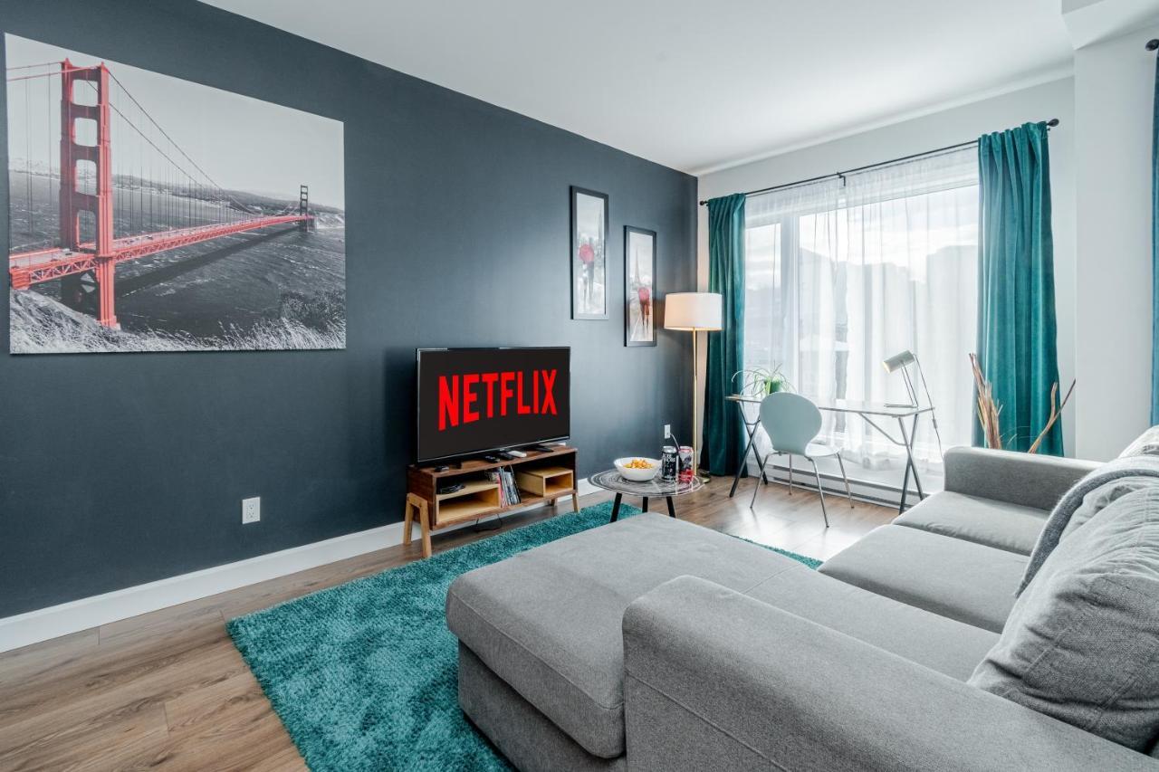 Charmant Loft - 20 Min A Pied Vieux-Quebec ! Exteriör bild